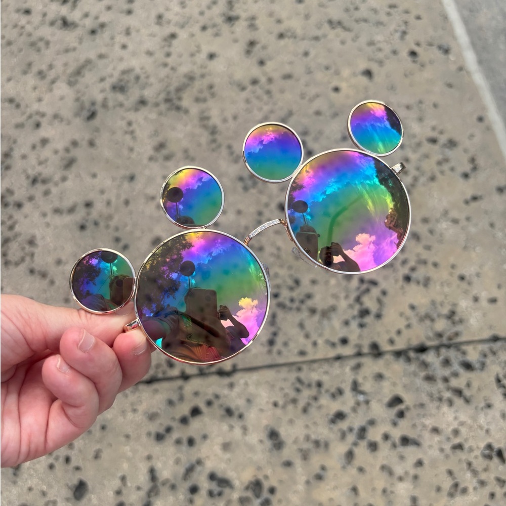 Mickey Sunglasses - Rainbow Mirror